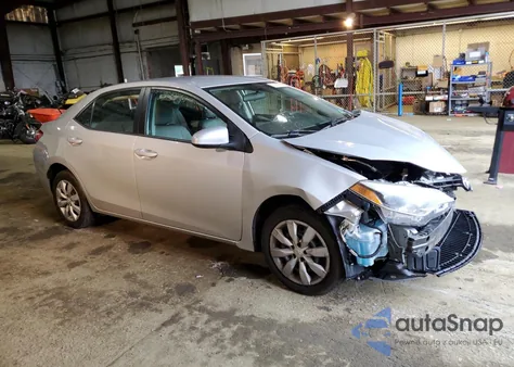 2016 Toyota Corolla L из США, поврежденный, VIN 2T1BURHE9GC741250